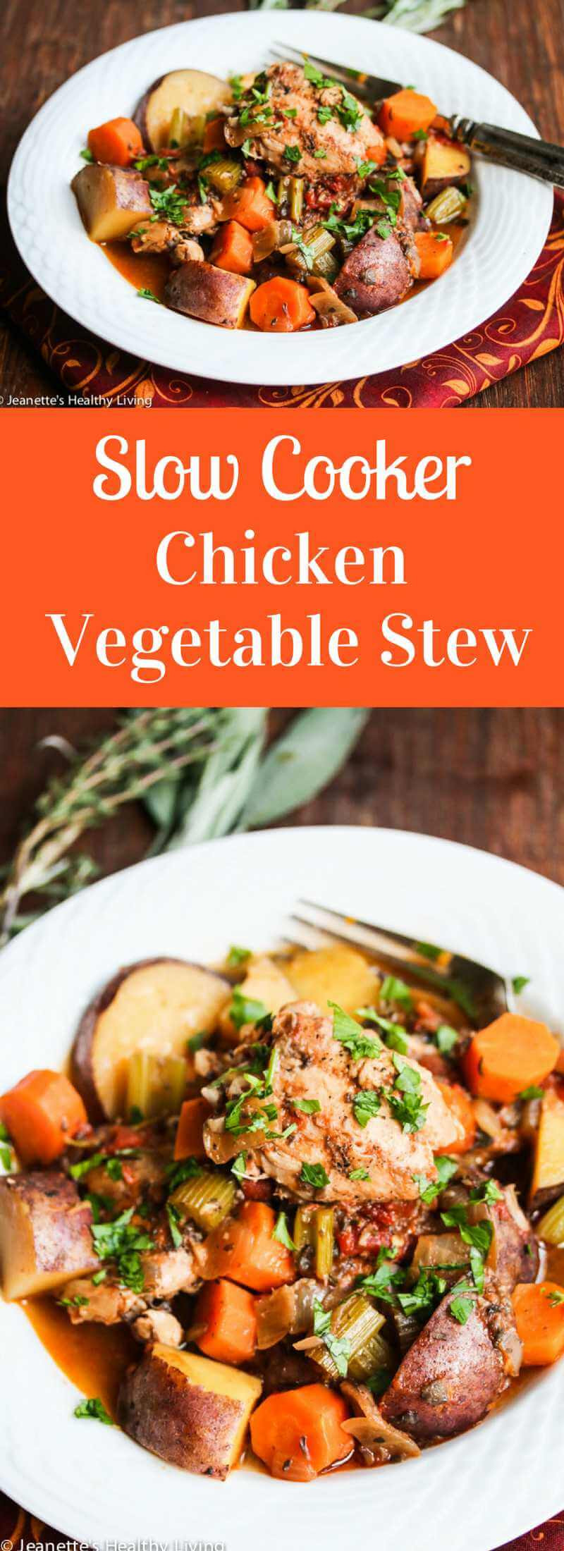 Slow Cooker Chicken Vegetable Soup
 Slow Cooker Chicken Ve able Stew Recipe Jeanette s
