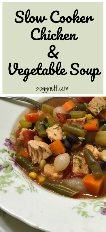 Slow Cooker Chicken Vegetable Soup
 Slow Cooker Chicken and Ve able Soup