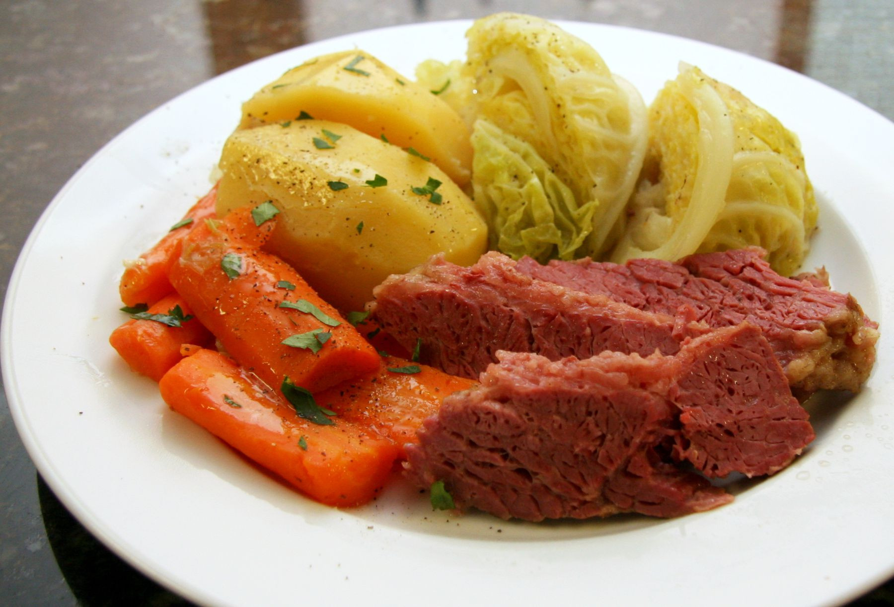 Slow Cooker Corned Beef Cabbage
 Slow Cooker Corned Beef and Cabbage Recipe