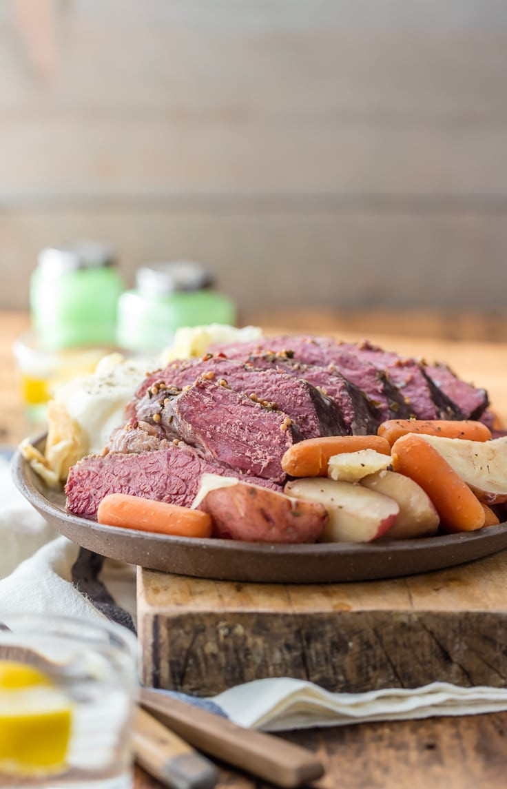 Slow Cooker Corned Beef Cabbage
 Traditional Slow Cooker Corned Beef and Cabbage The