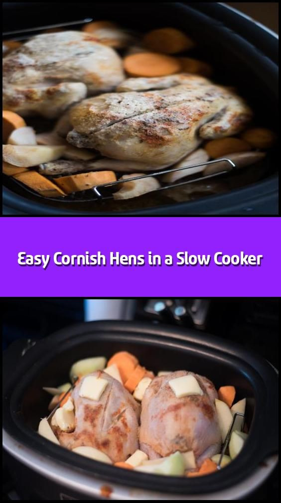 Slow Cooker Cornish Hens With Potatoes
 Easy Cornish Hens in a Slow Cooker Cornish game hens are