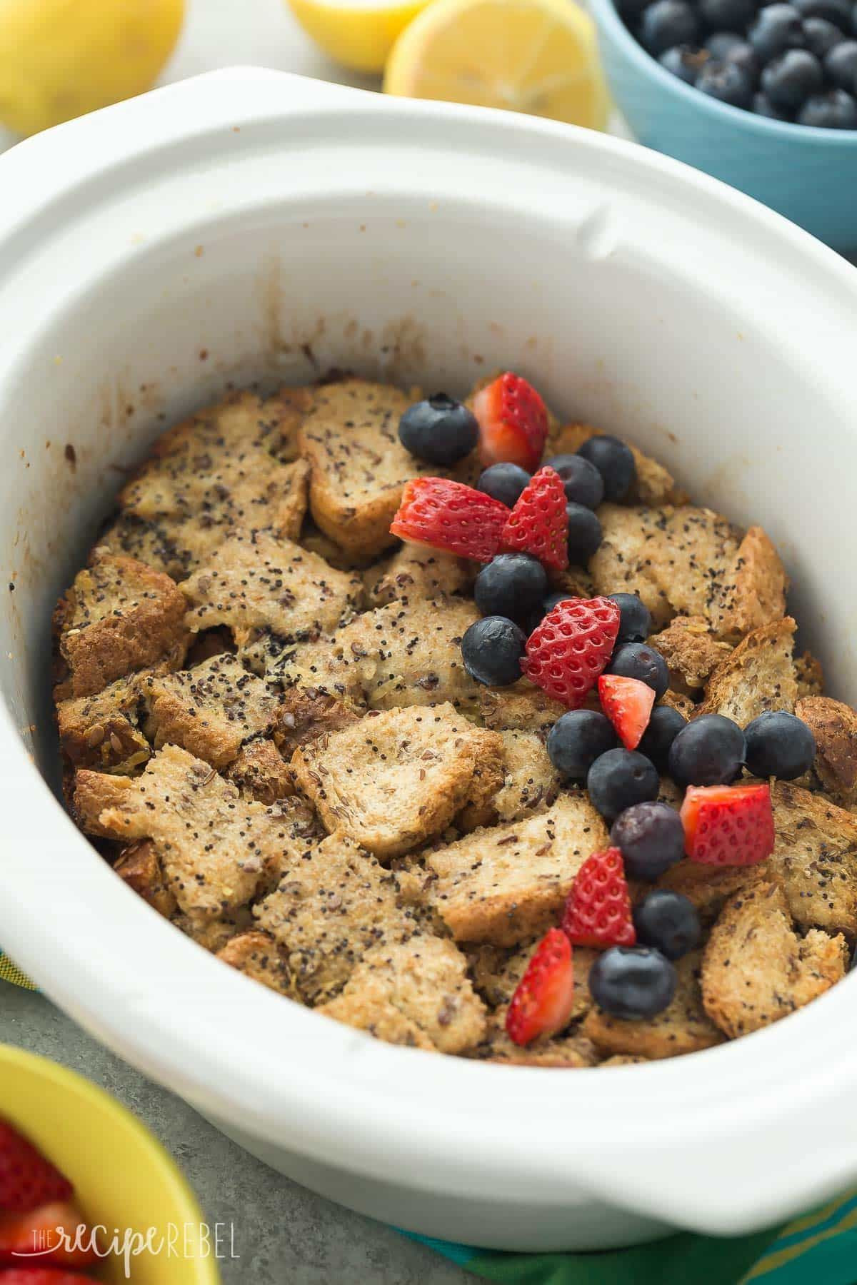 Slow Cooker French Toast Allrecipes
 This Slow Cooker Lemon Poppy Seed French Toast is an easy