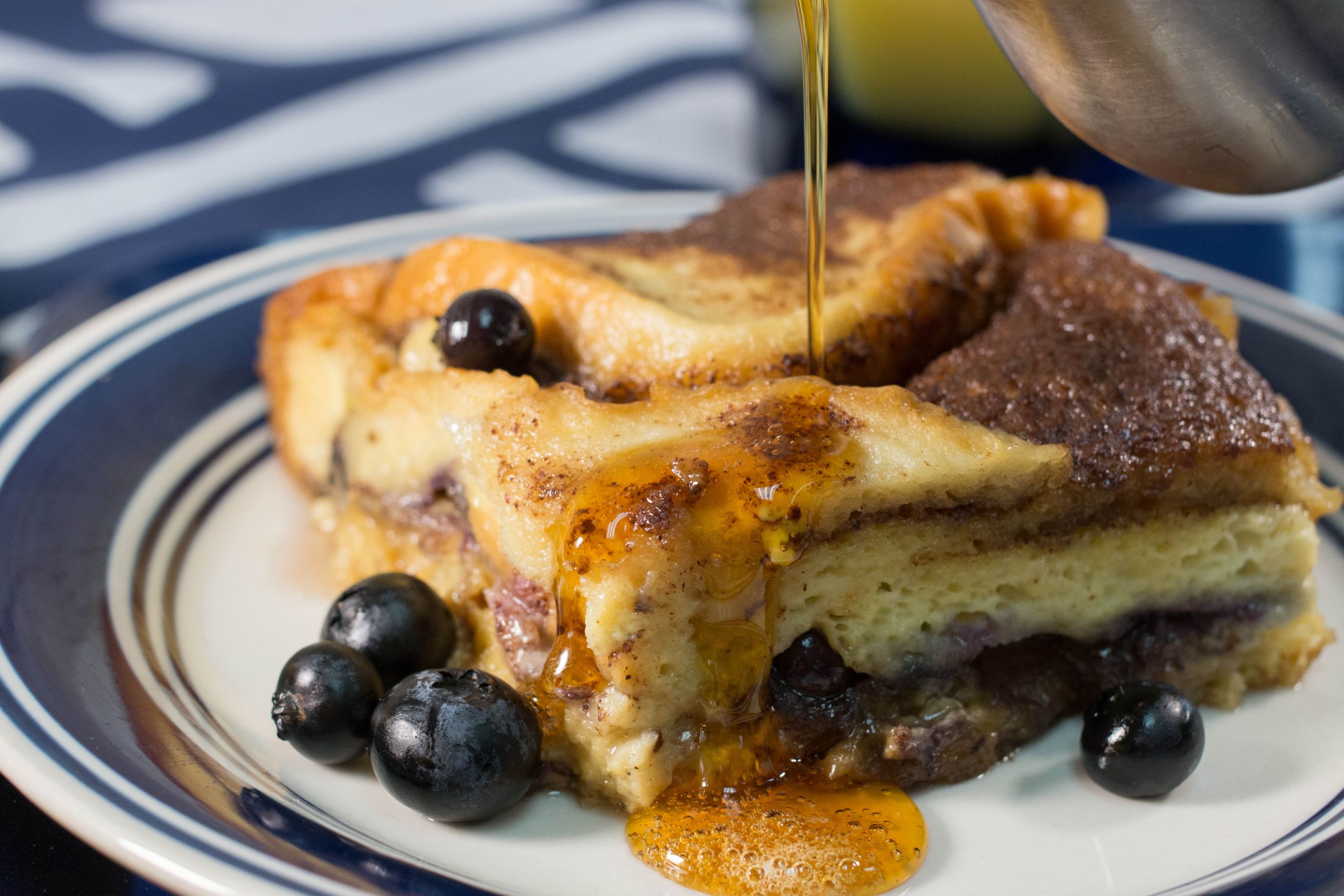 Slow Cooker French Toast Overnight
 New Test Kitchen Recipe Slow Cooker Blueberry Overnight