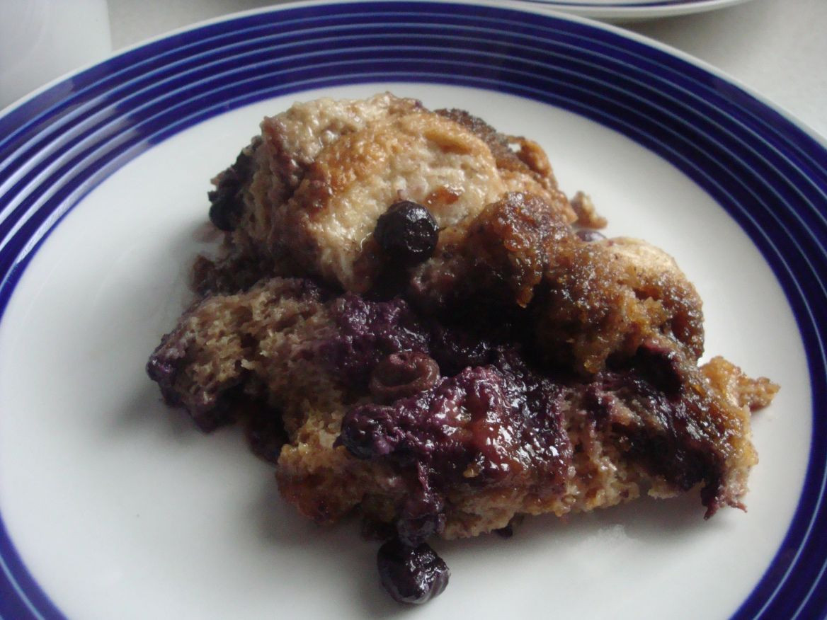 Slow Cooker French Toast Overnight
 Slow Cooker Blueberry Overnight French Toast