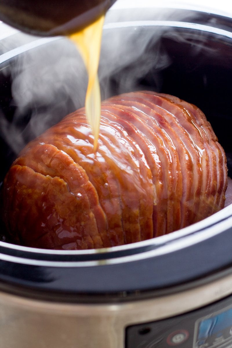 Slow Cooker Ham Recipes
 Slow Cooker Ham with Honey Mustard Glaze Wholefully
