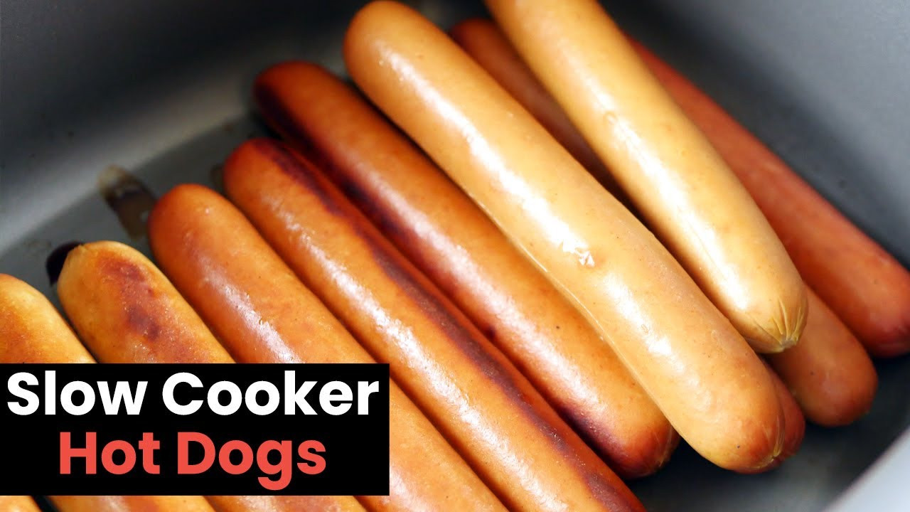Slow Cooker Hot Dogs
 Slow Cooker Hot Dogs How to Cook Hot Dogs in Bulk
