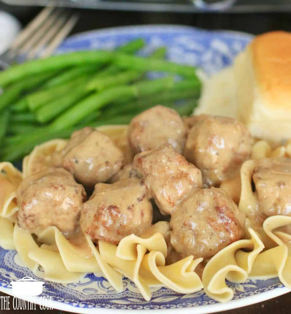 Slow Cooker Meatballs And Gravy
 Crock Pot Swedish Meatballs The Country Cook slow cooker