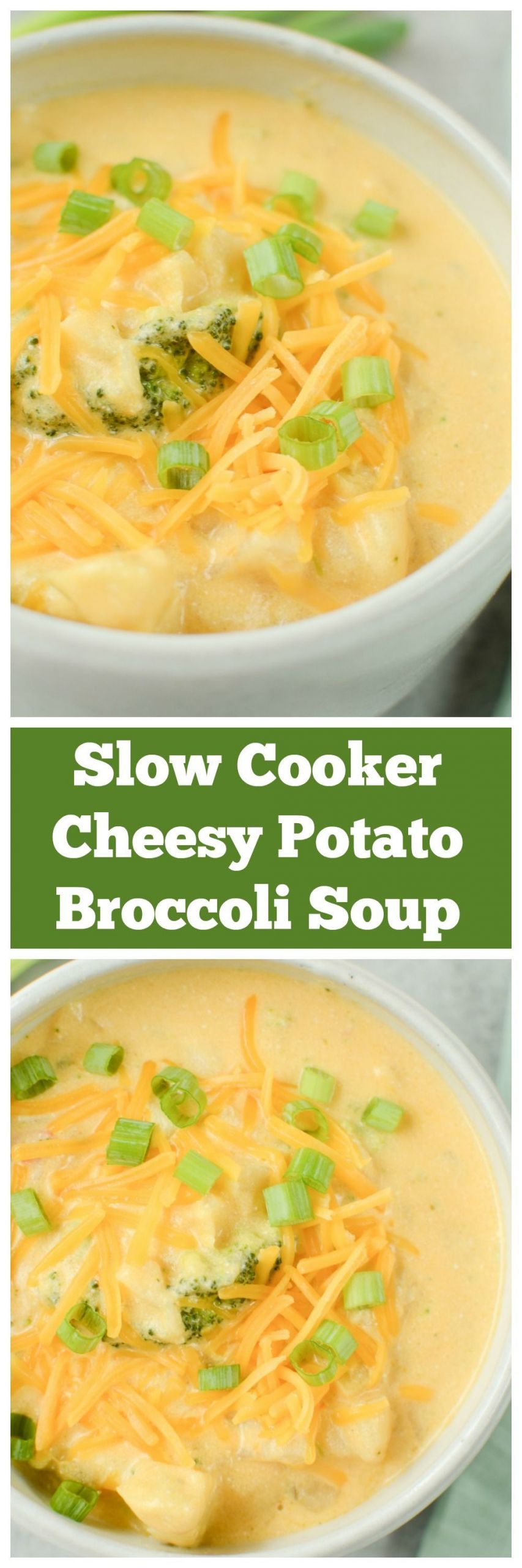 Slow Cooker Potato Broccoli Soup
 Slow Cooker Cheesy Potato Broccoli Soup Quick Weeknight