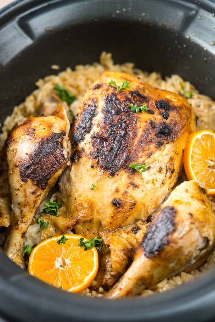 Slow Cooker Roasted Chicken
 Slow Cooker Whole Roasted Chicken Slow Cooker Gourmet