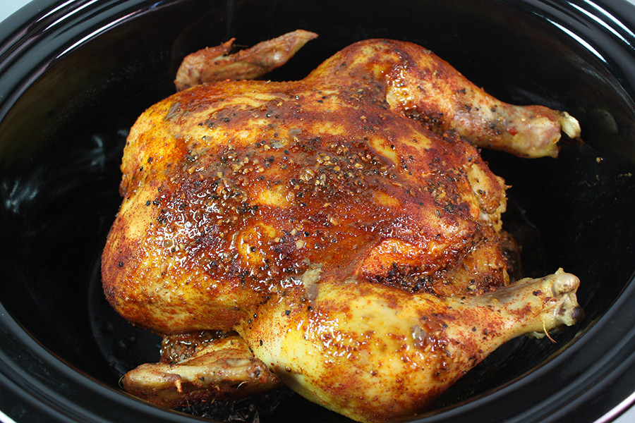 Slow Cooker Roasted Chicken
 Slow Cooker Roasted Chicken Don t Sweat The Recipe