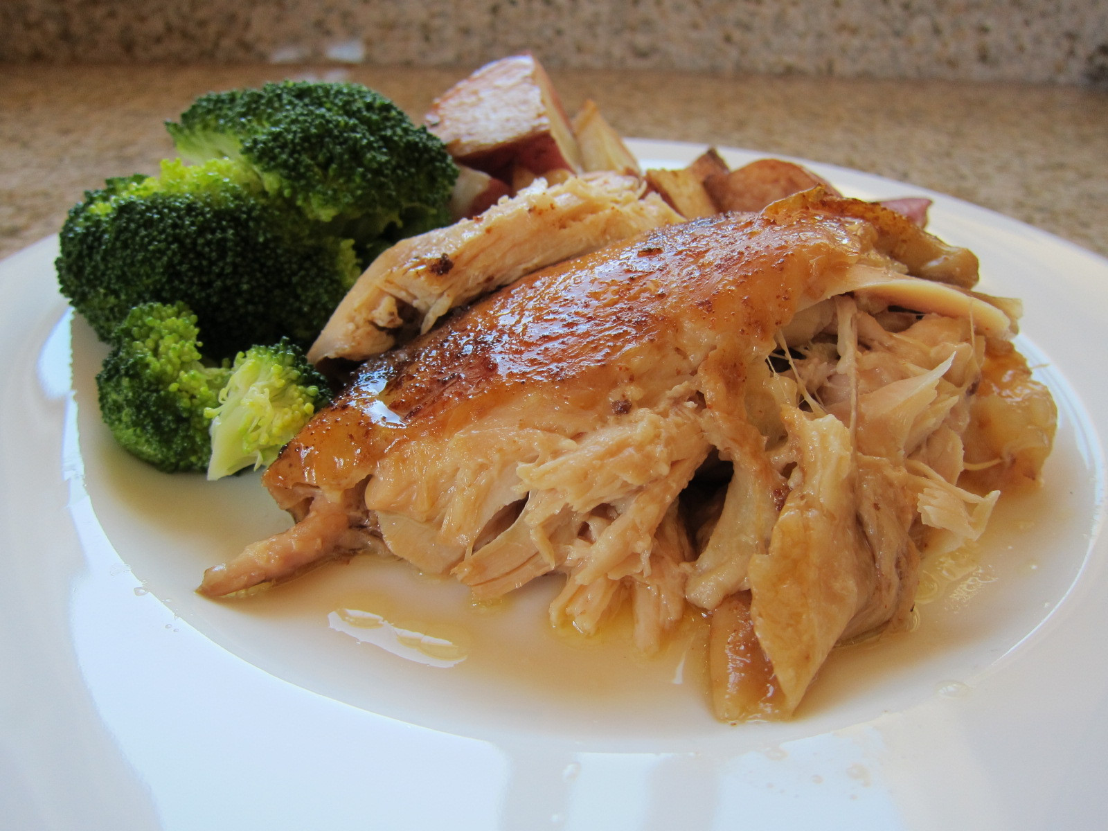 Slow Cooker Roasted Chicken
 Slow Cooker Whole Roast Chicken