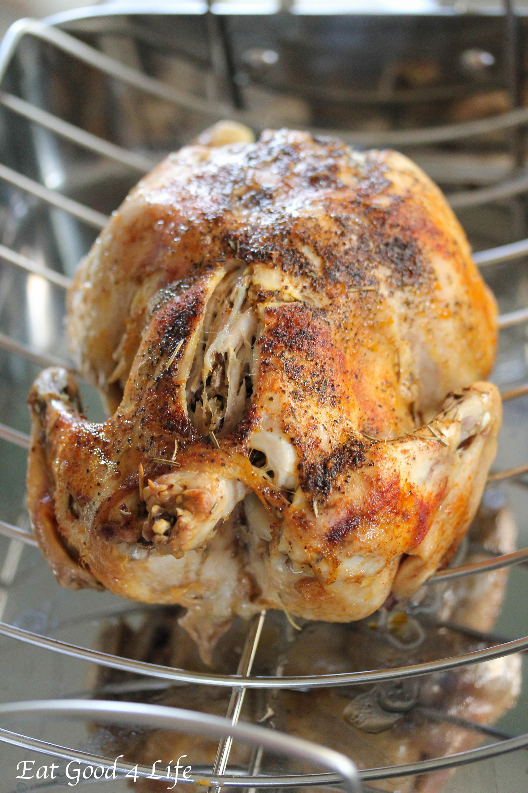 Slow Cooker Roasted Chicken
 Slow cooker roasted chicken