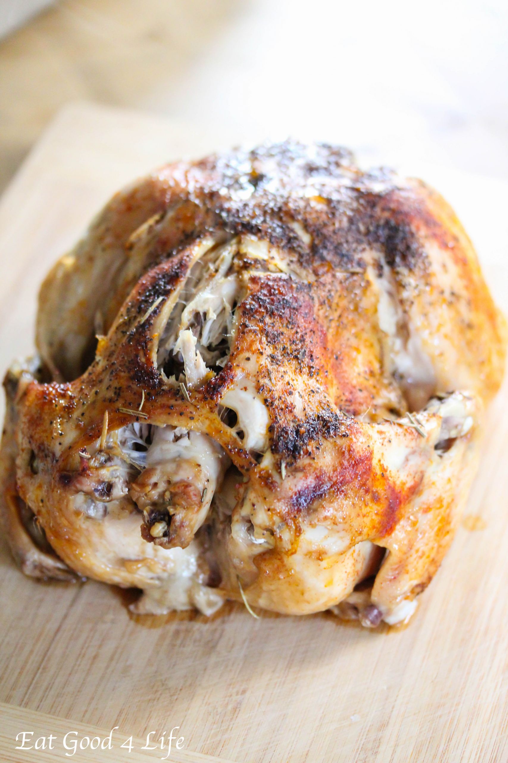 Slow Cooker Roasted Chicken
 Slow cooker roasted chicken