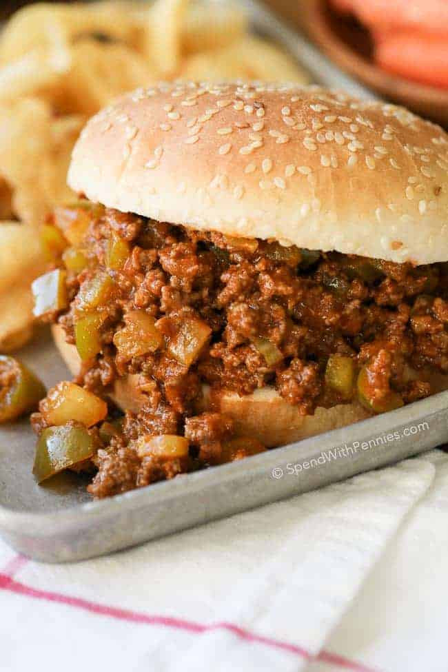 Slow Cooker Sloppy Joes
 Slow Cooker Sloppy Joes Spend With Pennies