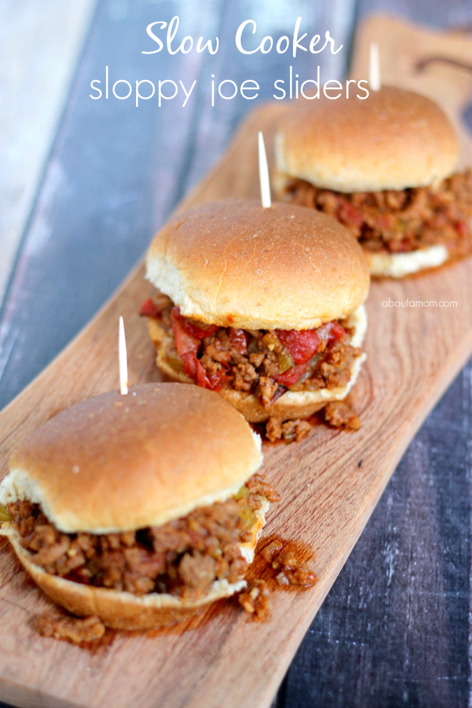 Slow Cooker Sloppy Joes
 Slow Cooker Sloppy Joe Sliders About A Mom