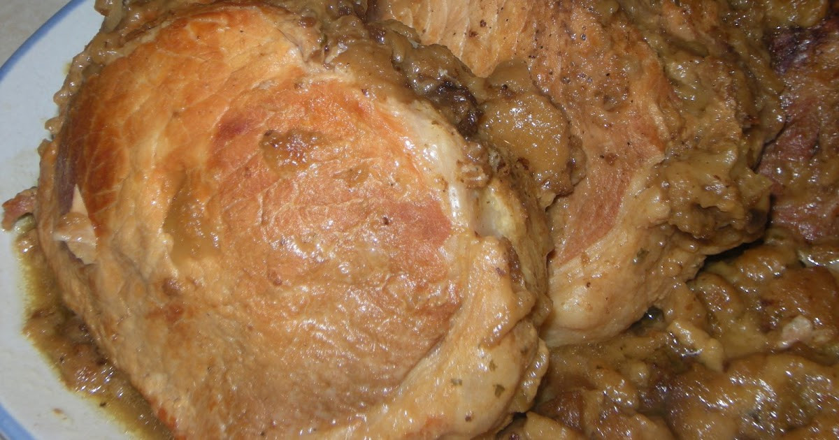 Slow Cooker Stuffed Pork Chops
 What I love What I do from the Kitchen Stuffed Pork