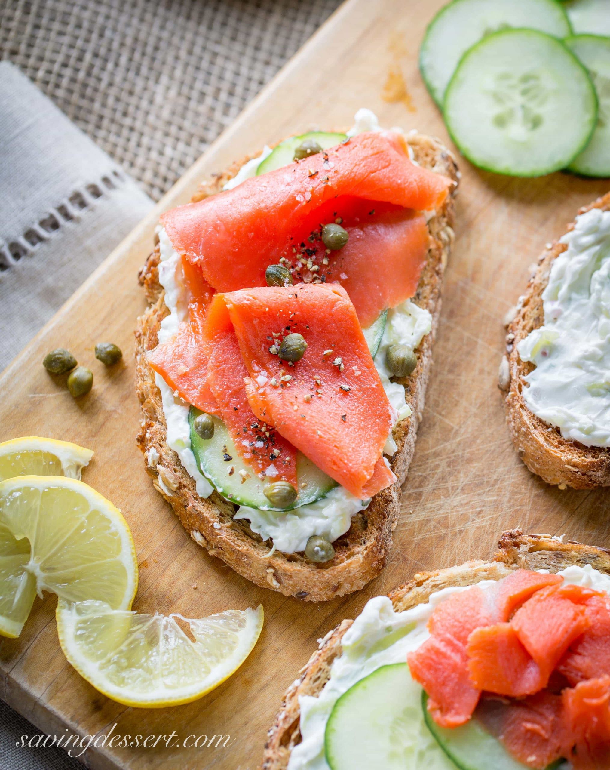 Smoked Salmon And Cream Cheese Appetizer
 Smoked Salmon & Cucumber Cream Cheese Appetizers Saving