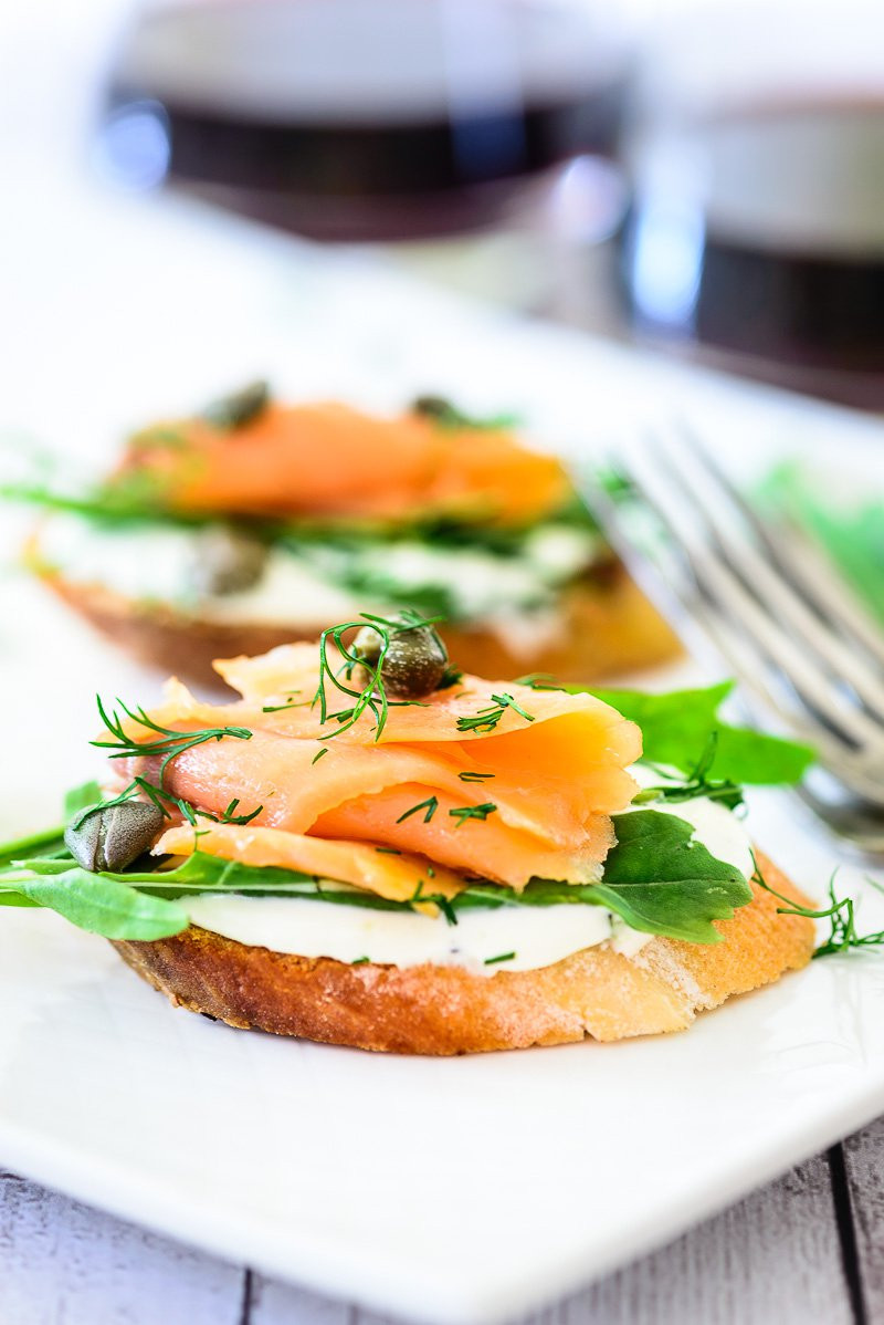 Smoked Salmon And Cream Cheese Appetizer
 Smoked Salmon Cream Cheese Bruschetta recipe indian