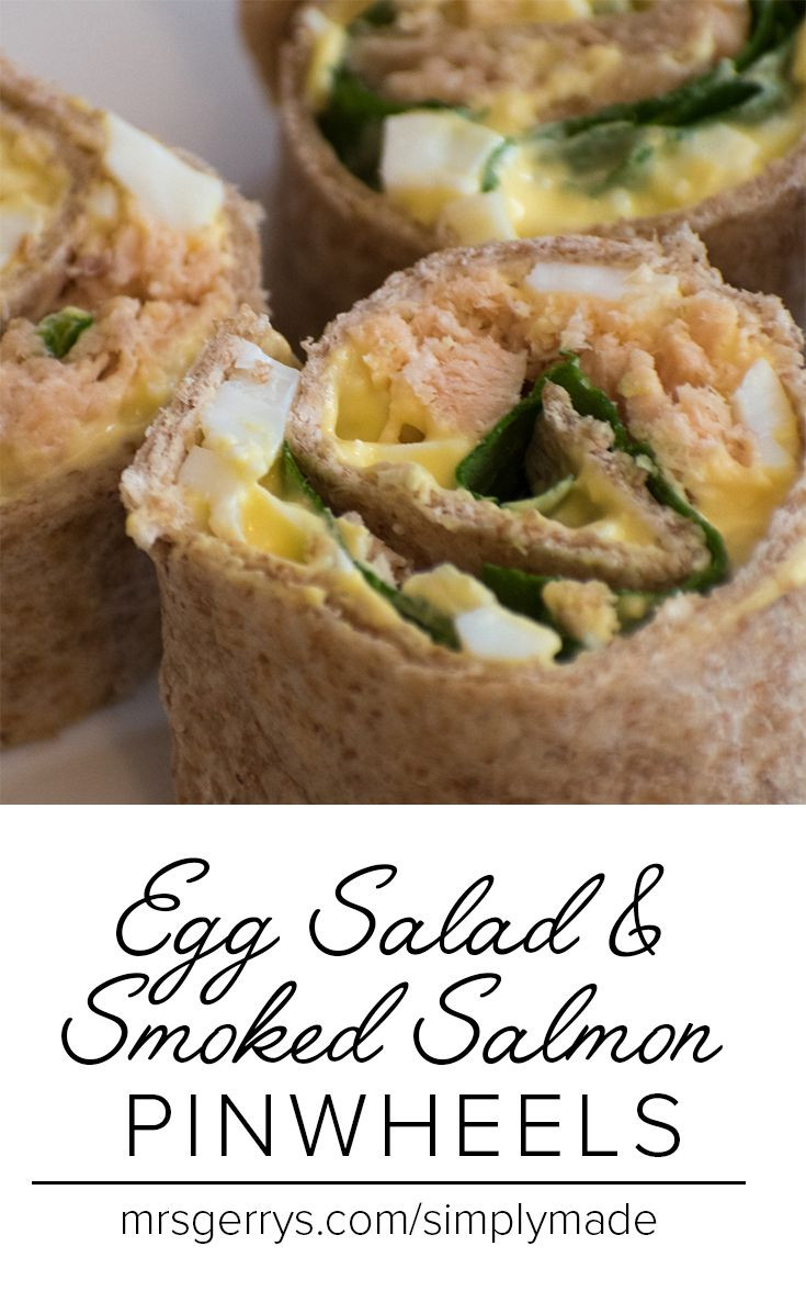 Smoked Salmon Appetizers Allrecipes
 Egg Salad & Smoked Salmon Pinwheels