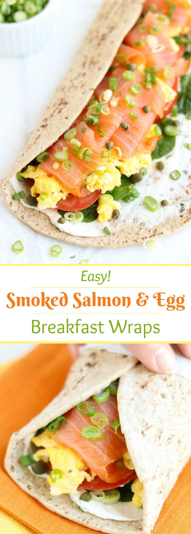Smoked Salmon Breakfast Recipes
 Easy Smoked Salmon Breakfast Wrap Two Healthy Kitchens