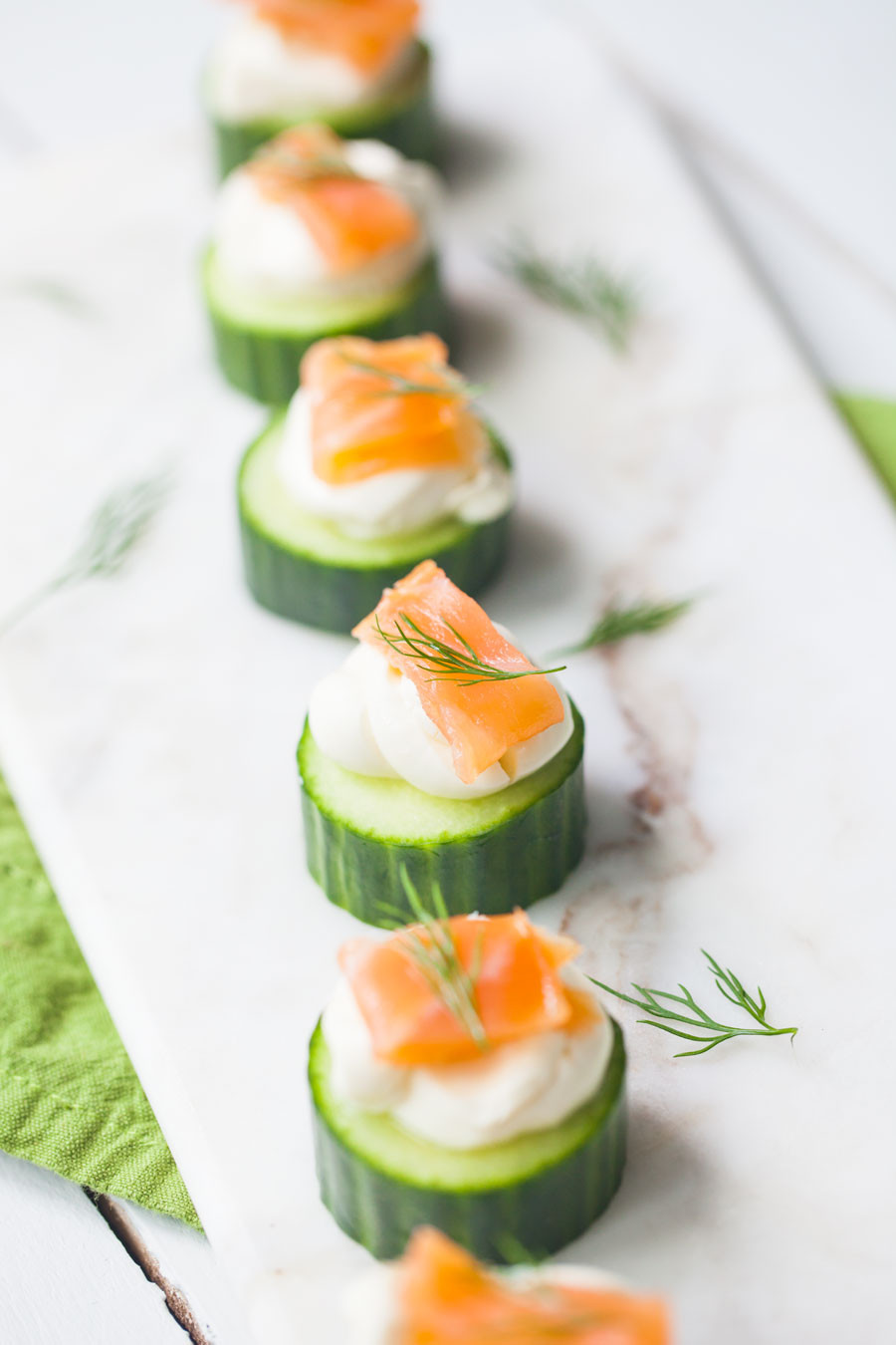 Smoked Salmon Cream Cheese Appetizers
 Cucumber and Smoked Salmon Hors D oeuvres