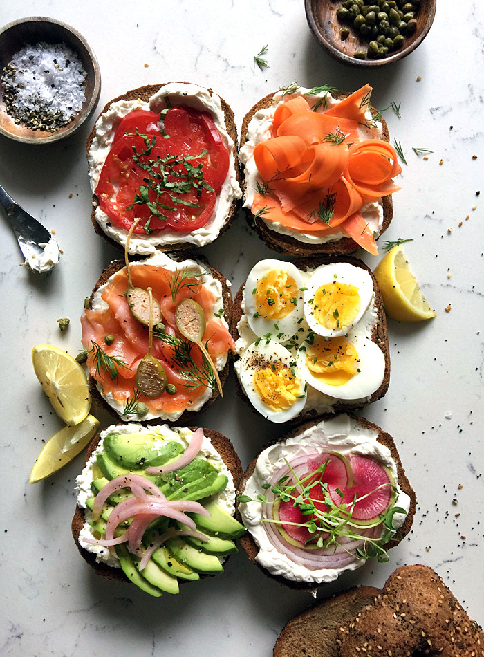 Smoked Salmon Cream Cheese Bagel
 SMOKED SALMON PLATTER How to — The Delicious Life