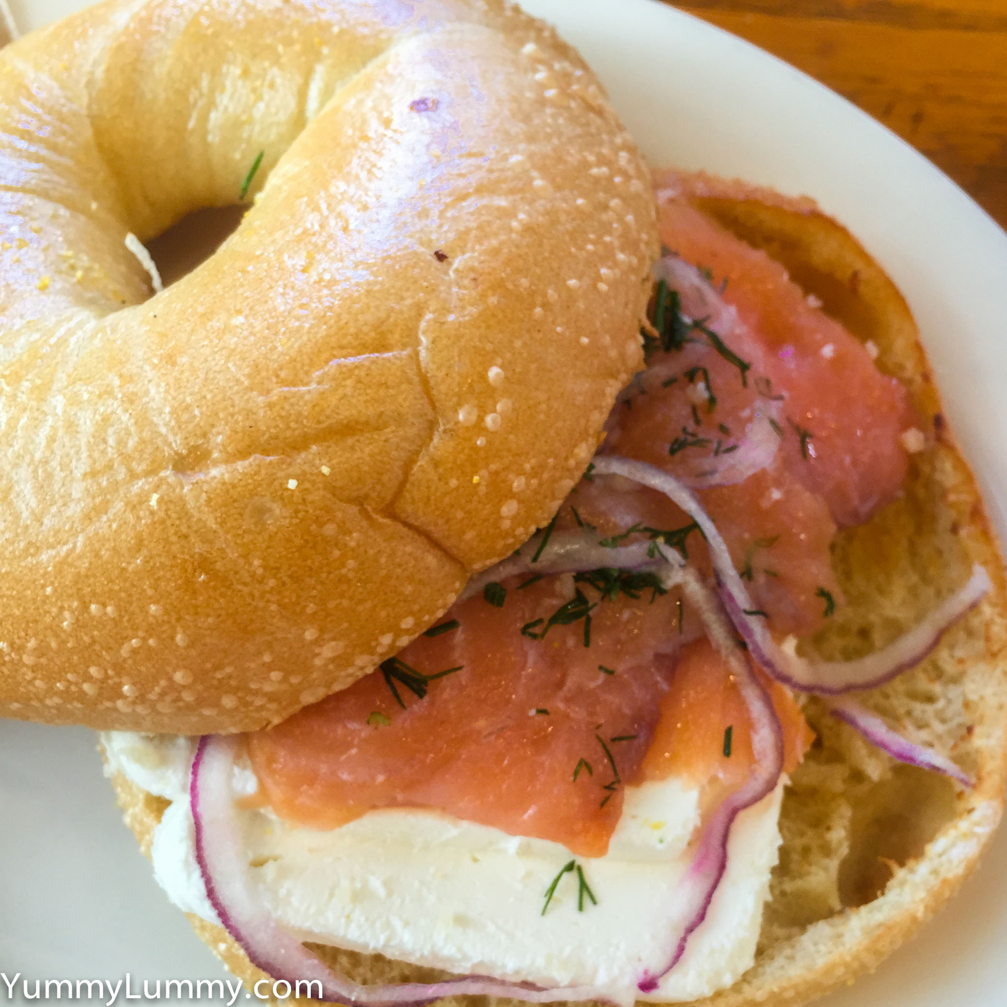 Smoked Salmon Cream Cheese Bagel
 Jack in the Box Archives