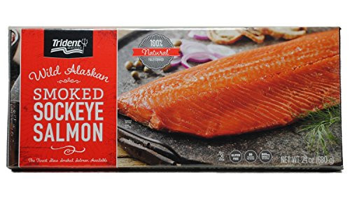 Smoked Wild Salmon
 Kasilof Wild Alaska Smoked Sockeye Salmon 24oz from
