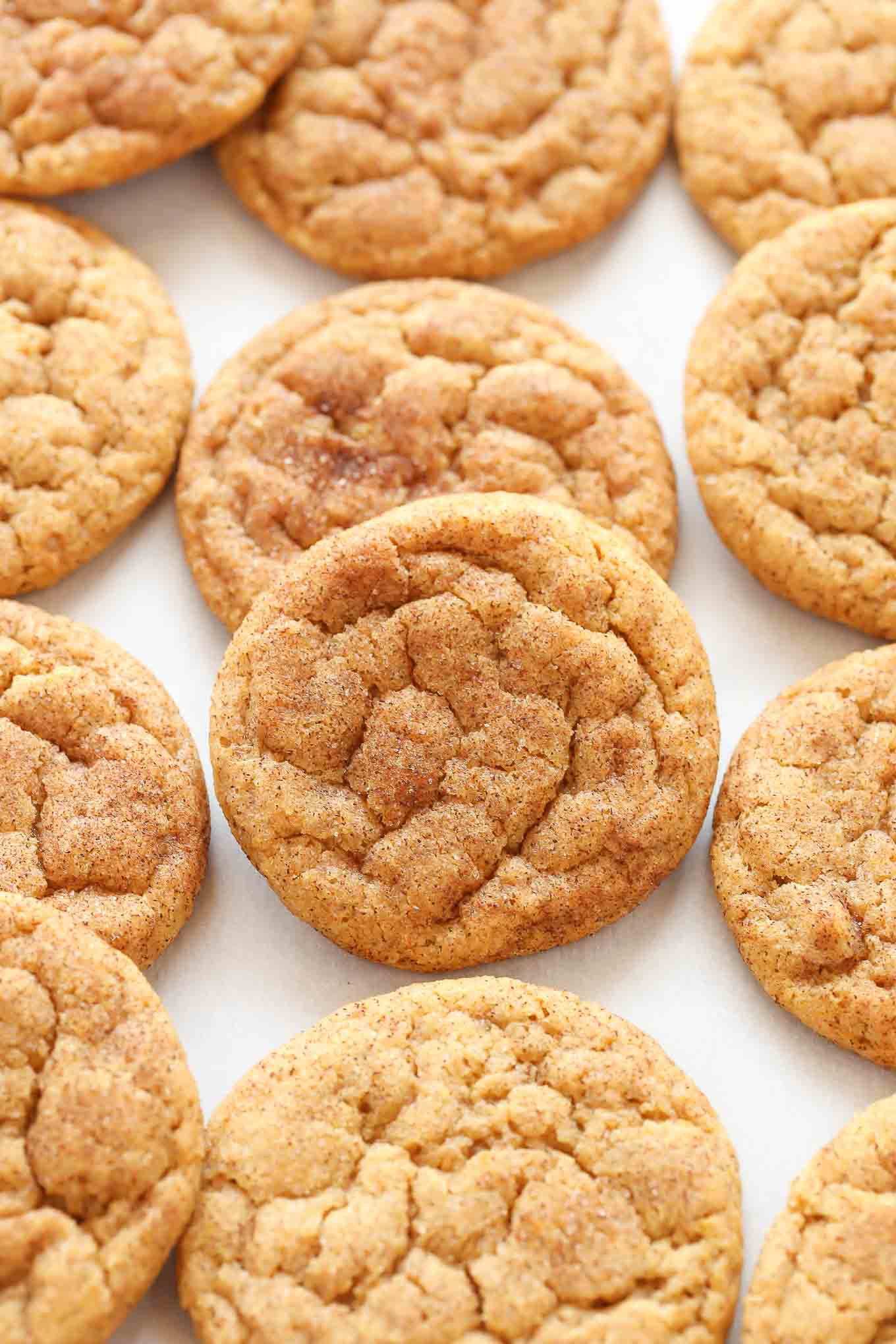 Snickerdoodle Cookies Recipe
 Soft & Chewy Pumpkin Snickerdoodle Cookies