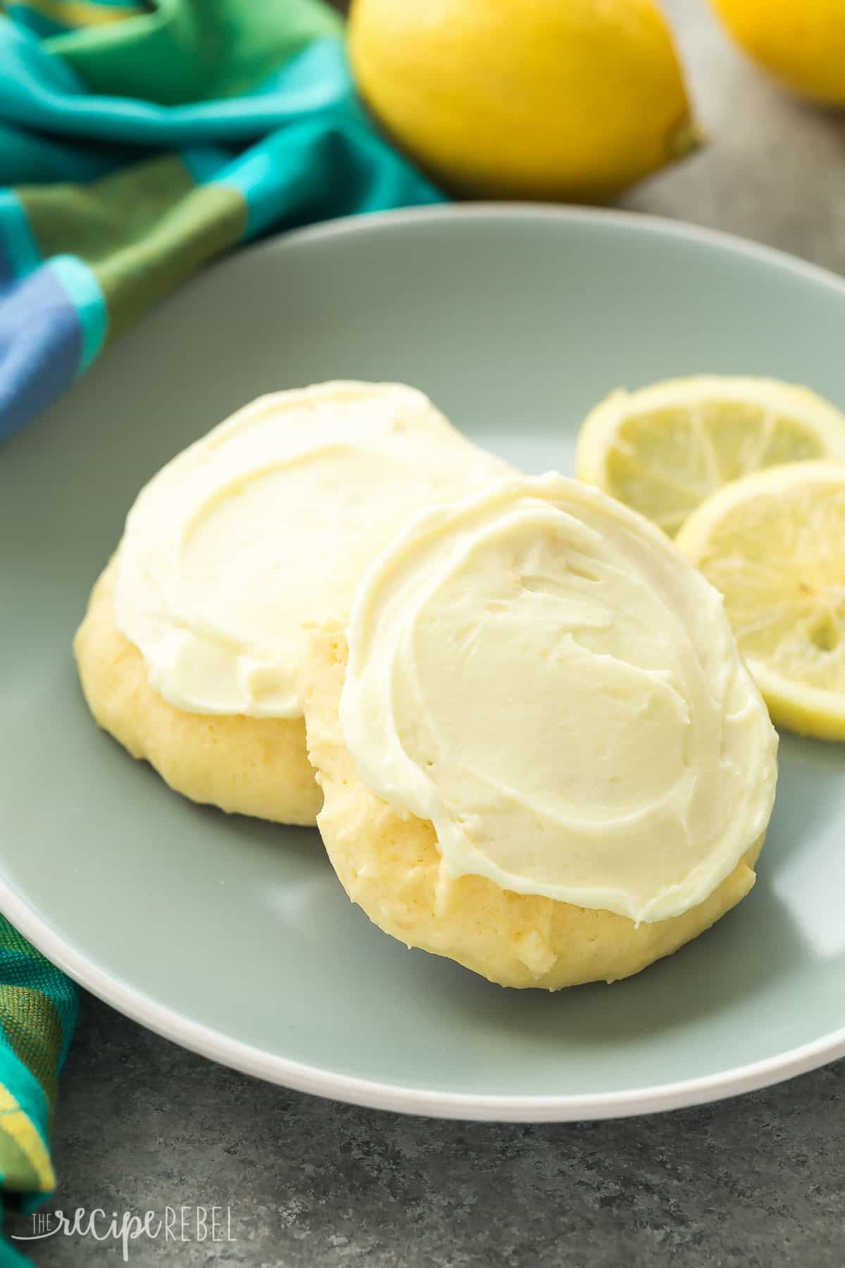 Soft Sour Cream Sugar Cookies
 Frosted Lemon Sour Cream Sugar Cookies Recipe