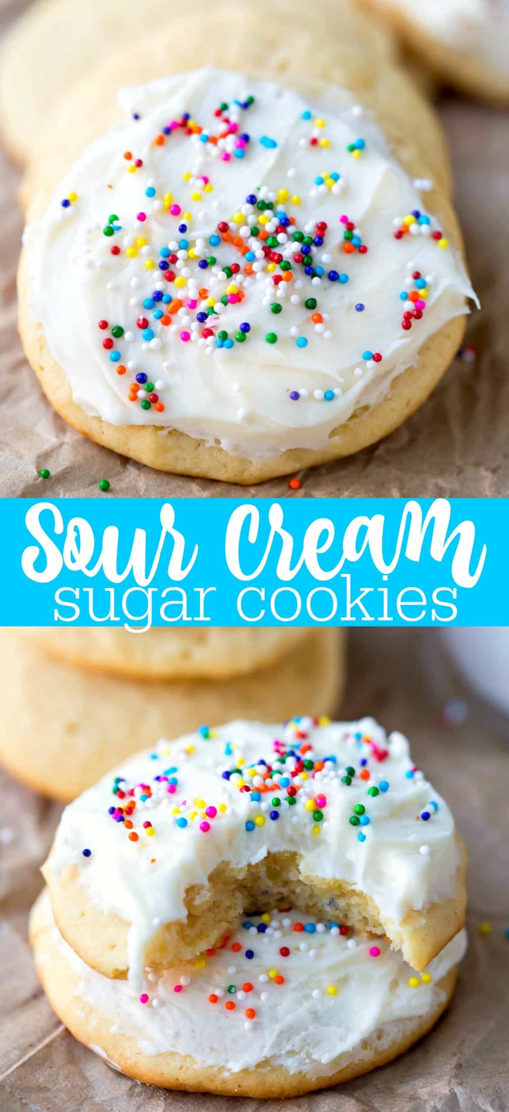 Soft Sour Cream Sugar Cookies
 Sour Cream Sugar Cookies i heart eating