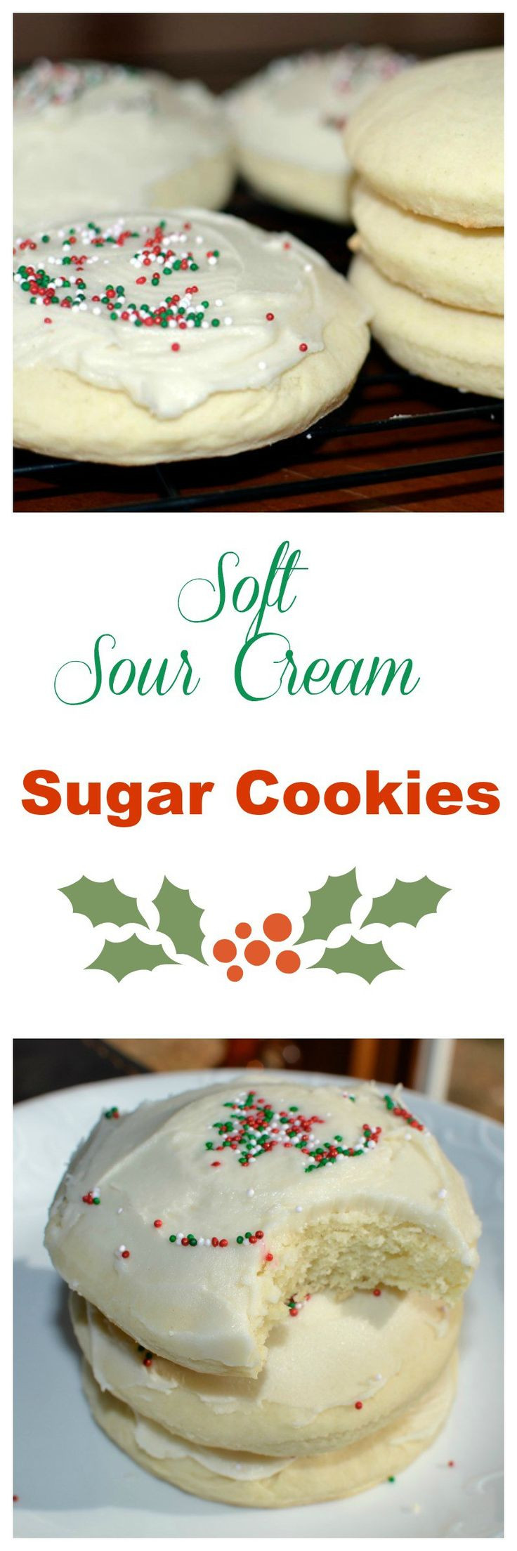 Soft Sour Cream Sugar Cookies
 Best 25 Sour cream cookies ideas on Pinterest