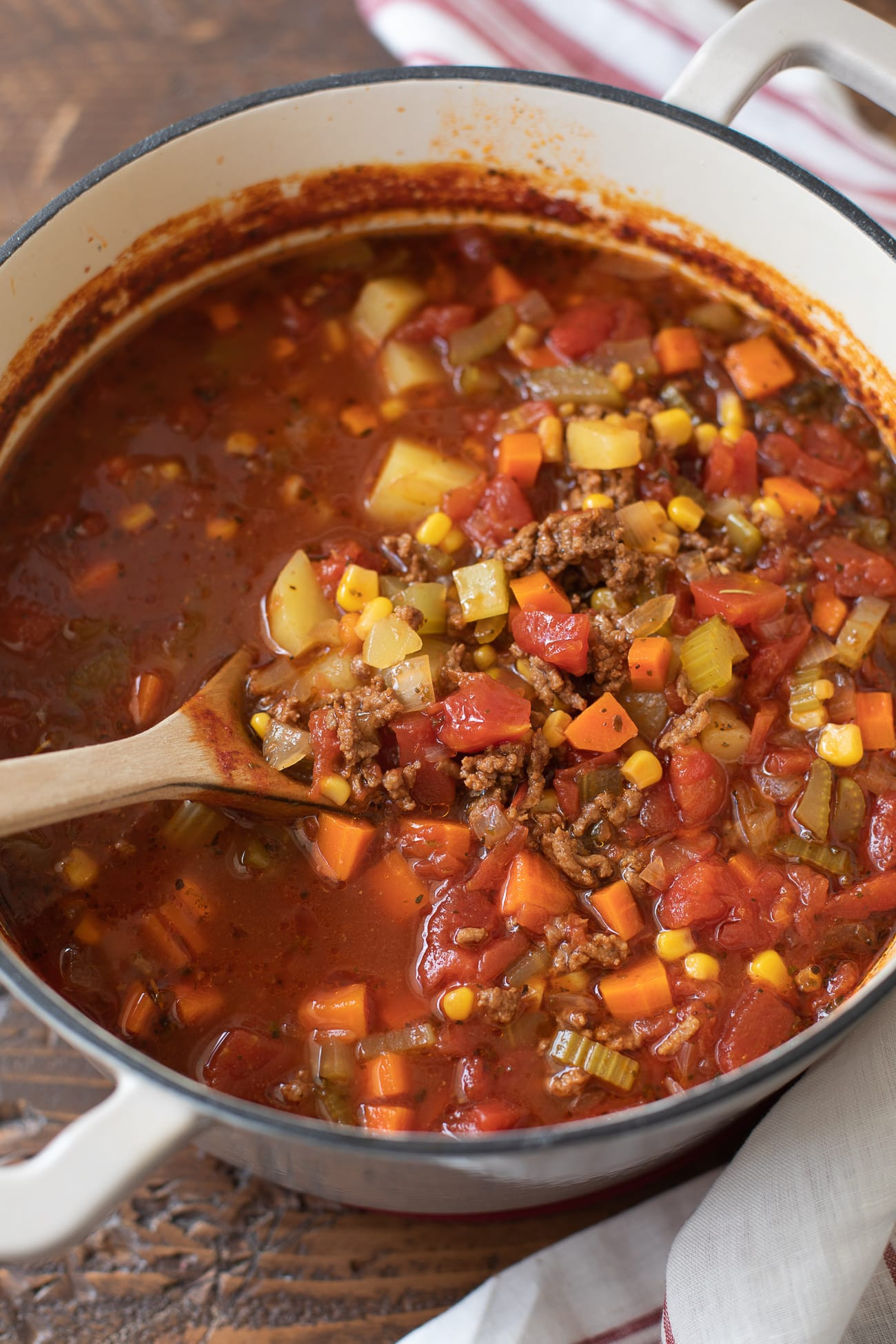 Soup With Ground Beef
 Easy Hamburger Soup Recipe Ground Beef and Ve able Soup