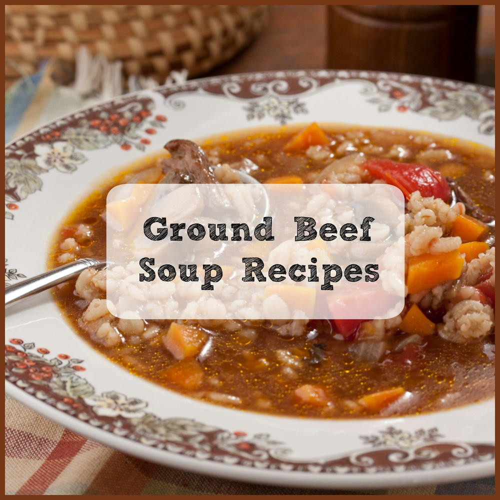 Soup With Ground Beef
 Ground Beef Soup Recipes Top 8 Beef Soups