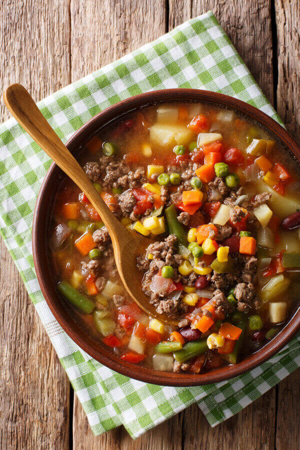 Soup With Ground Beef
 Easy Ground Beef Soup Recipe