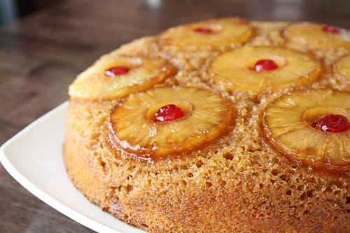 Southern Pineapple Upside Down Cake
 Skillet Pineapple Upside Down Cake Southern Bite