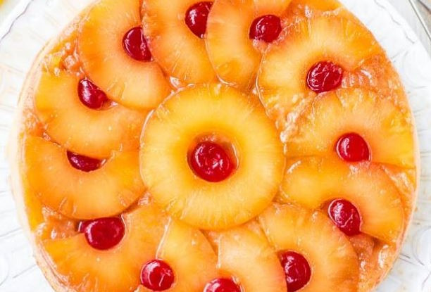 Southern Pineapple Upside Down Cake
 Southern Style Honey Pineapple Upside Down Cake Recipe