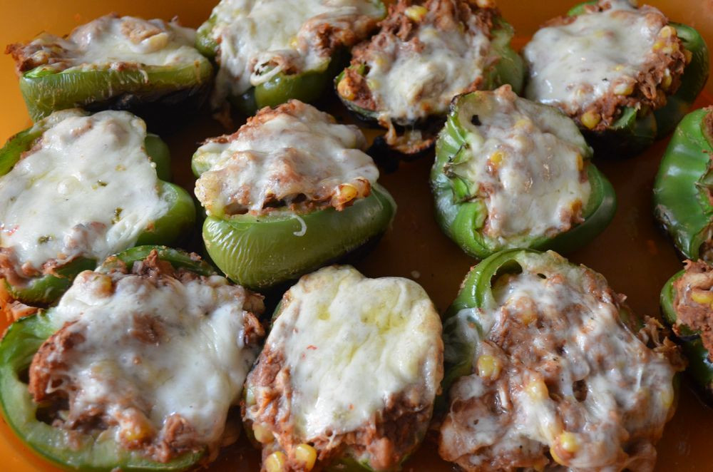 Southern Stuffed Bell Peppers
 Grilled Southern Stuffed Peppers by Mooshu Jenne