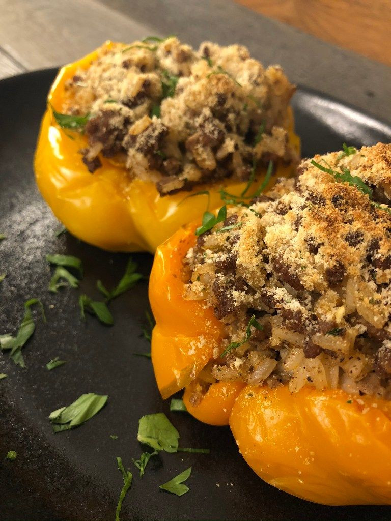 Southern Stuffed Bell Peppers
 Southern Stuffed Bell Peppers Recipe