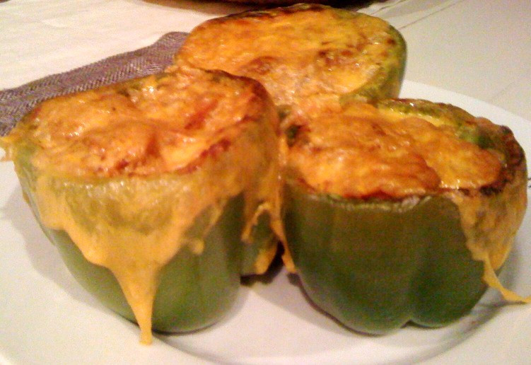 Southern Stuffed Bell Peppers
 My Many Moments Southern Style Stuffed Bell Peppers