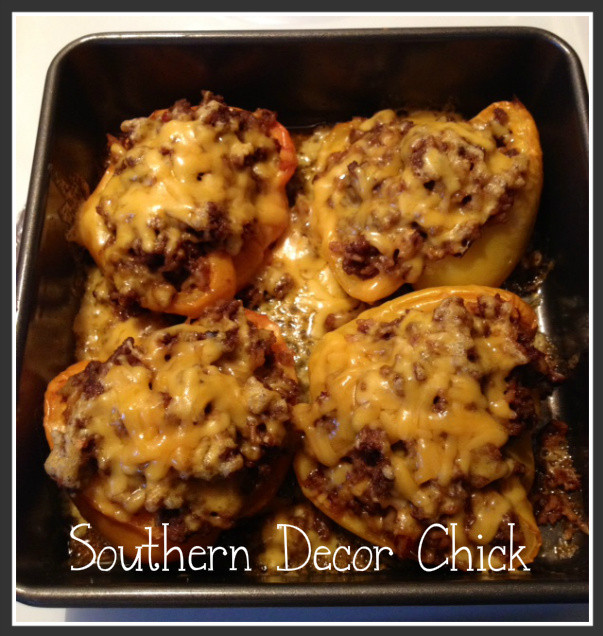 Southern Stuffed Bell Peppers
 Southern Decor Chick Mexican Stuffed Bell Peppers