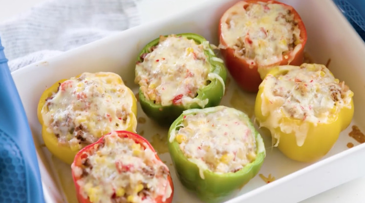 Southern Stuffed Bell Peppers
 Deep South Old Southern Recipes [25] Real Authentic