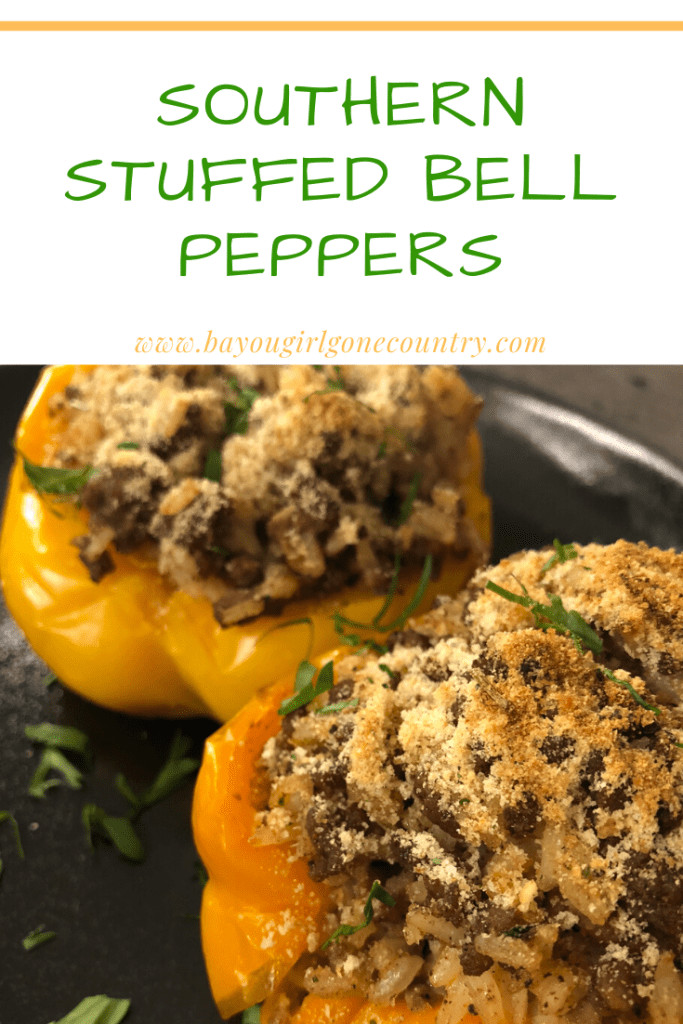 Southern Stuffed Bell Peppers
 Southern Stuffed Bell Peppers – Bayou Girl Gone Country