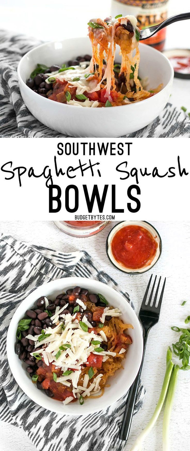 Spaghetti Squash Carbs And Fiber
 Southwest Spaghetti Squash Bowls Recipe