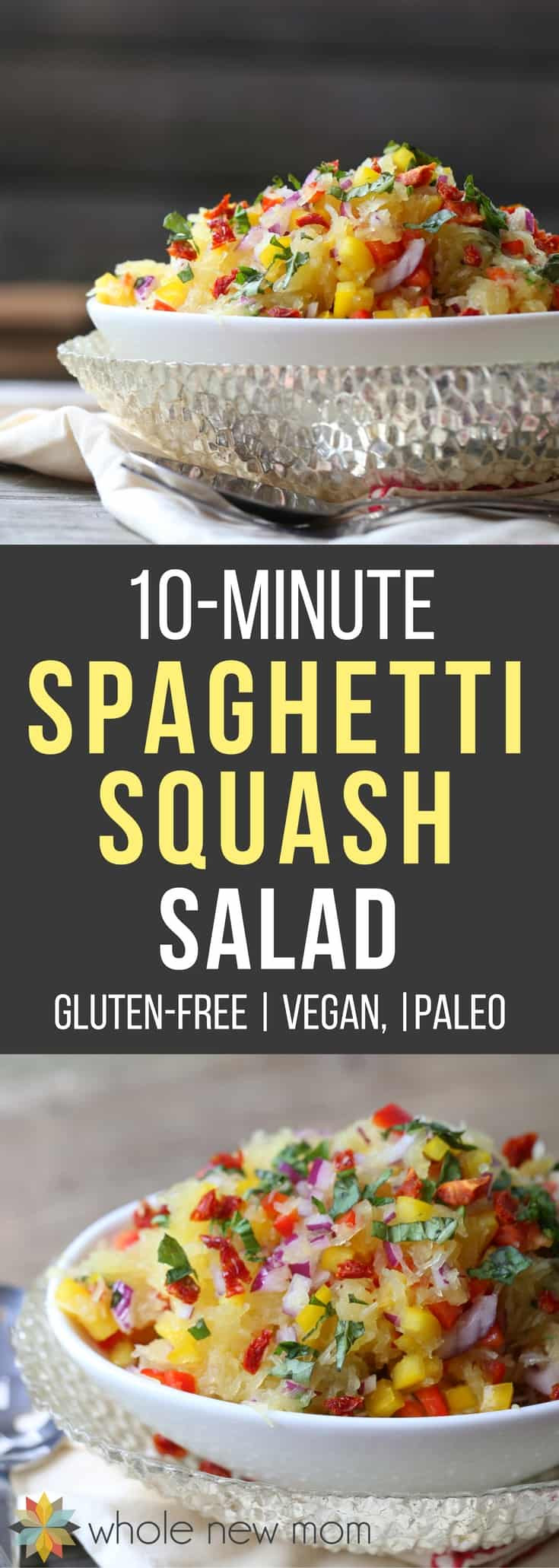 Spaghetti Squash Salad
 Easy Spaghetti Squash Salad Recipe Whole New Mom