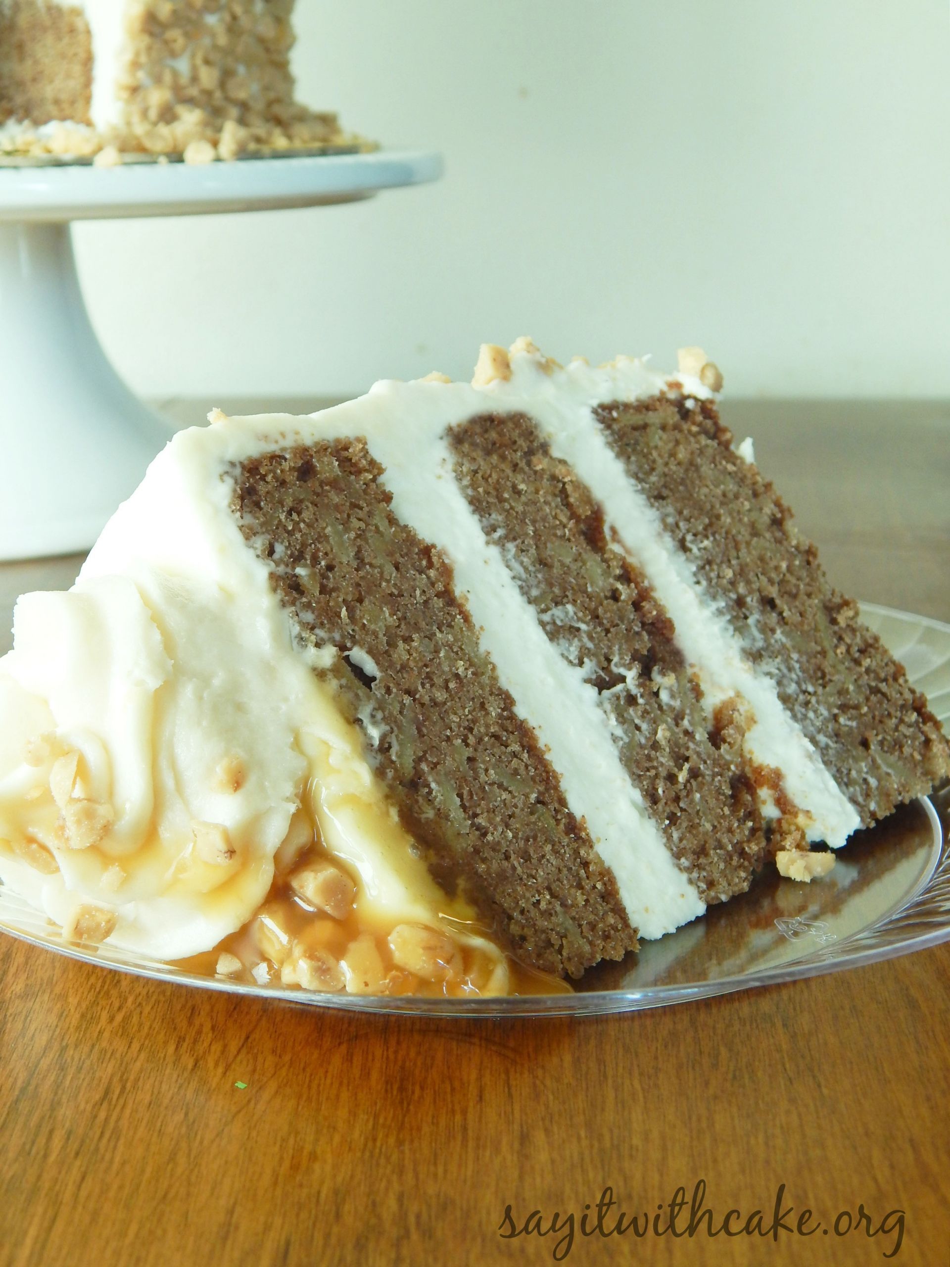 Spice Cake Recipe With Cream Cheese Frosting
 Apple Spice Toffee Cake with Cream Cheese Frosting – Say