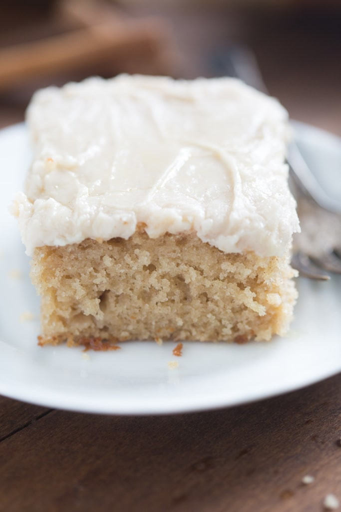 Spice Cake Recipe With Cream Cheese Frosting
 Apple Spice Cake with Brown Sugar Cream Cheese Frosting
