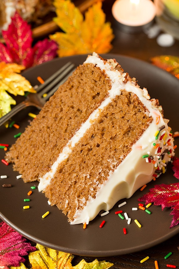 Spice Cake Recipe With Cream Cheese Frosting
 Autumn Spice Cake with Cream Cheese Frosting Cooking Classy
