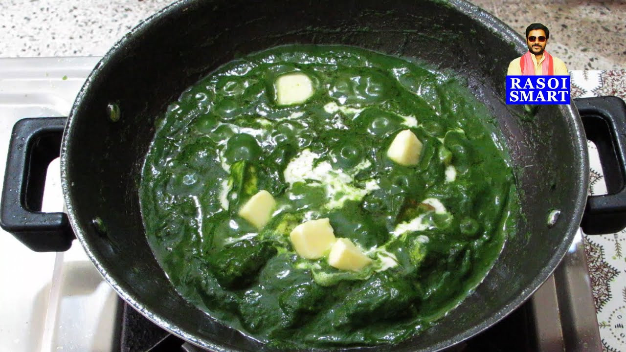 Spinach Recipes Indian
 Palak Paneer a popular north Indian recipe cooked using