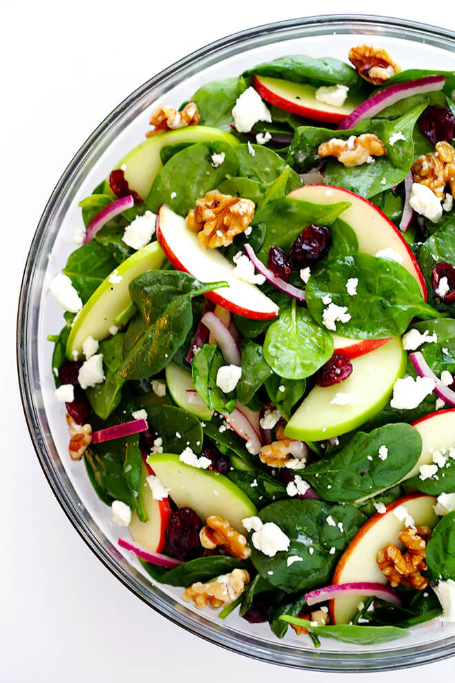 Spinach Salad Dressings Recipes
 My Favorite Apple Spinach Salad